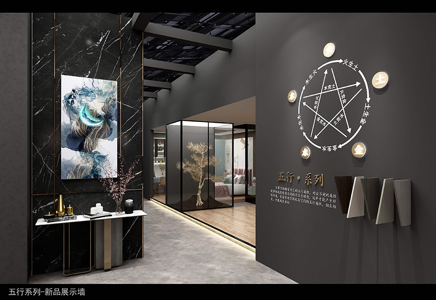 廣州定制家居展展臺(tái)布置效果