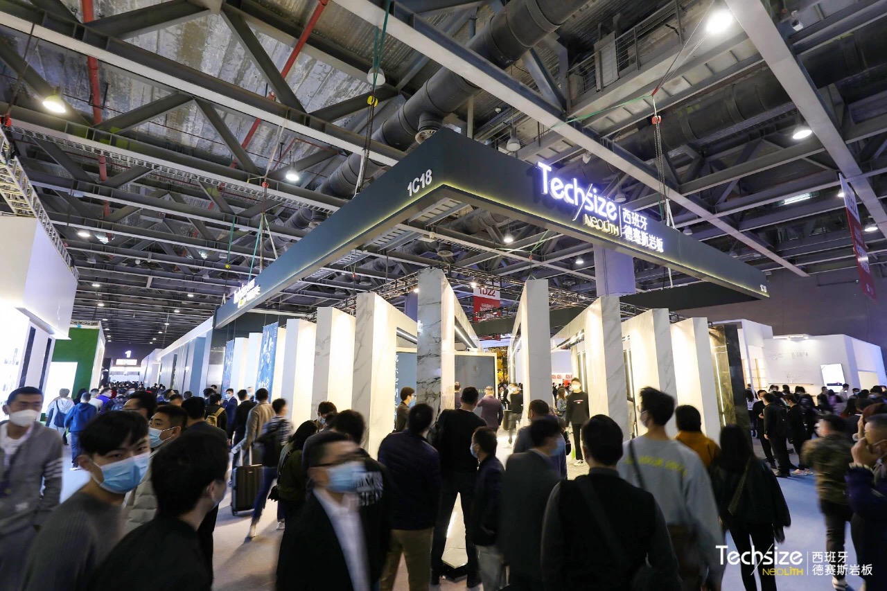 2021廣州設(shè)計(jì)周展會西班牙德賽斯巖板展臺設(shè)計(jì)