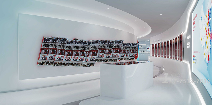 智慧展廳展臺設(shè)計(jì)